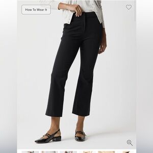 NWT J. Crew Black Kelsey Pant